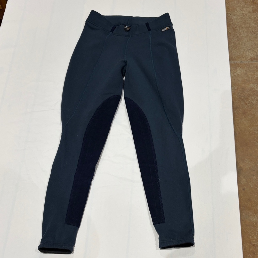 Kerrits women’s  Dark Blue knee patch  Winter Riding Breeches
